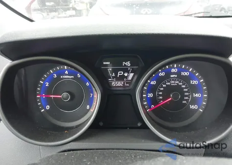 2016 Hyundai Elantra Limited из США, поврежденный, VIN KMHDH4AE1GU593426